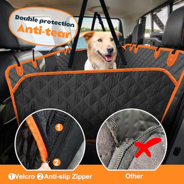 Back Seat Extender & Dog Car Seat Cover product image