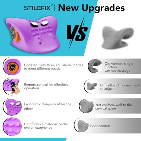 Stilefix Neck Massager Pillow with 3 Adjustable Modes product image