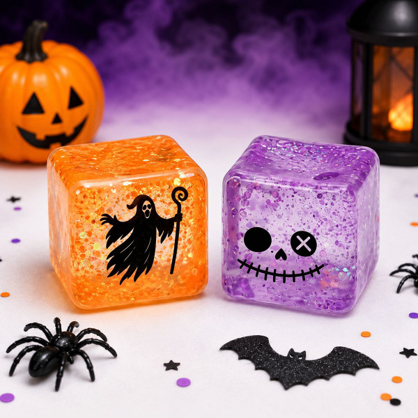 Mystery Halloween Squishy Jelly Cube (2-Pack) product image