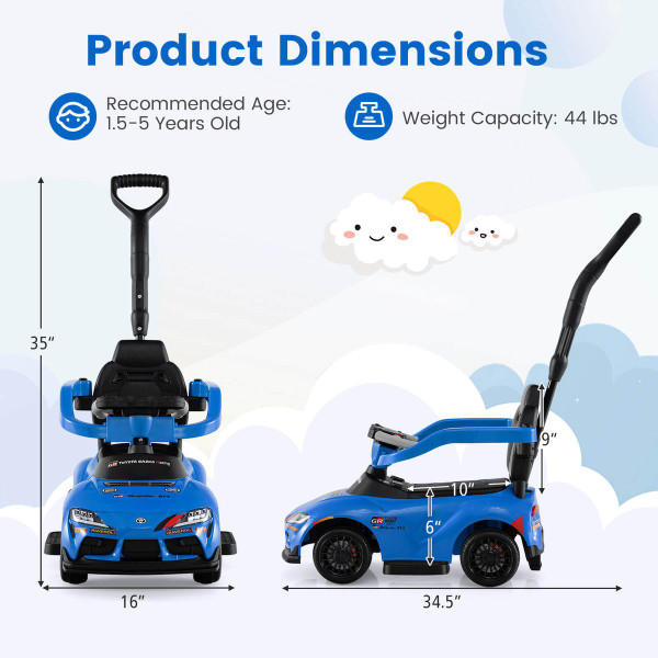 Toyota Licensed Ride-On Push Car  product image