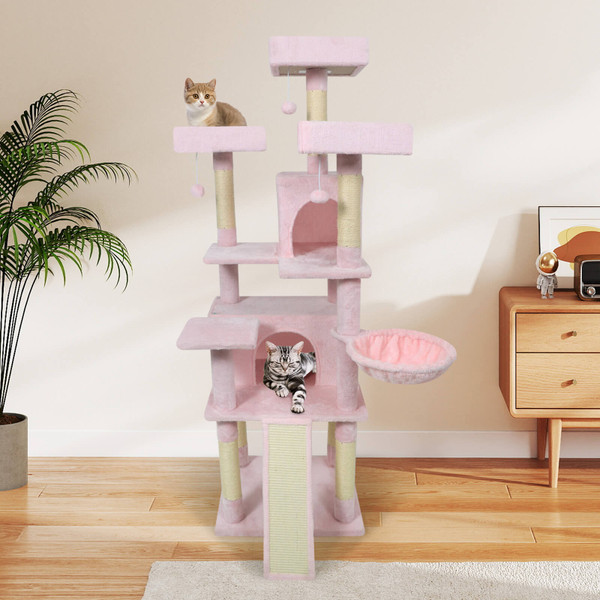 65” Tall Multi-Level Cat Tree  product image