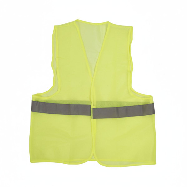 High Visibility Fluorescent Green Safety Vest with Reflective Strip product image