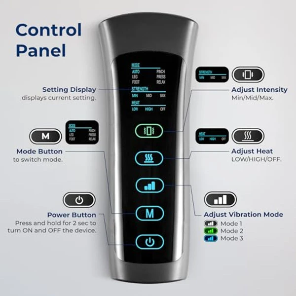 SereneLife Air Compression Knee Massager product image