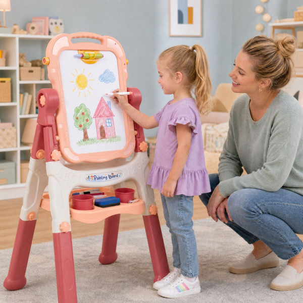 4-in-1 Kids' Art Easel product image
