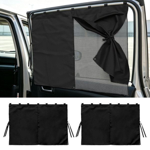 Double-Layer Magnetic Car Window Shade (2-Pack) product image