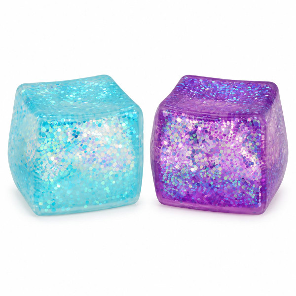 Mystery Glitter Sparkle Squishy Cubes (2-Pack) product image