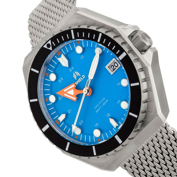 Shield™ Marius Bracelet Diver Watch with Date product image