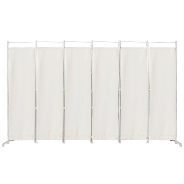 6-Panel Room Divider Folding Privacy Screen  product image