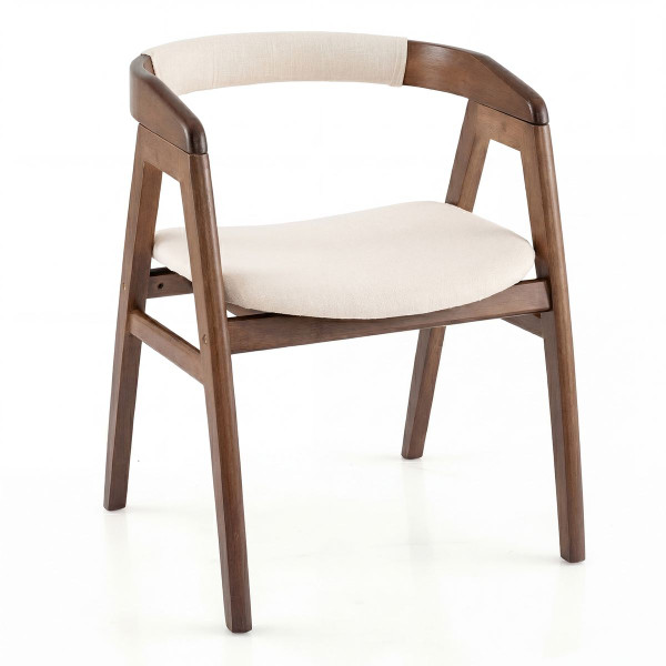 Leisure Bamboo Dining Chair with Curved Back product image
