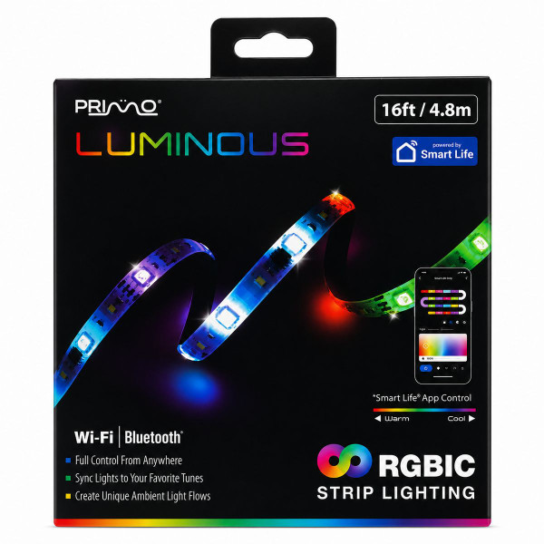 Primo Smart Wi-Fi Bluetooth LED Strip Light product image