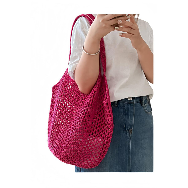 Boho Woven Shoulder Bag product image