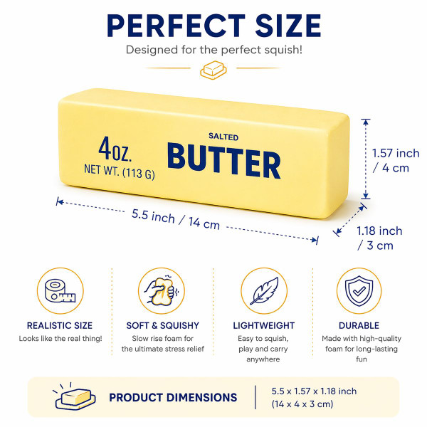 Butter Squishy Toy (2-Pack) product image