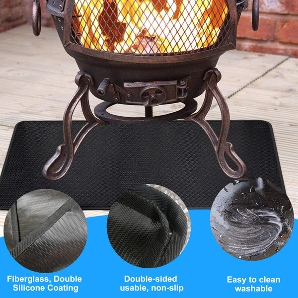 Fire-Resistant Grill Mat product image