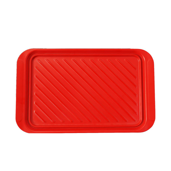Non-Slip Ribbed Plastic Tray product image