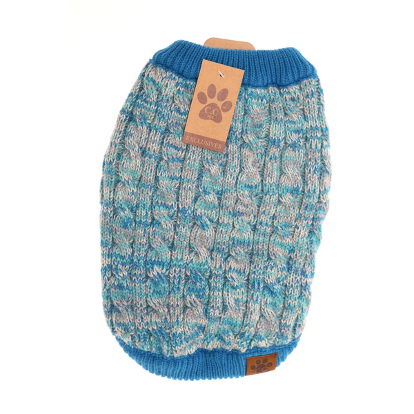 C.C  Cable Knit Puppy Dog Sweater product image