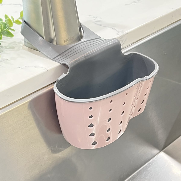 Over-the-Faucet Kitchen Sink Storage Basket - Pick Your Plum