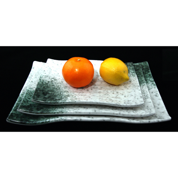 Marble Melamine 3-Piece Party Tray Set product image