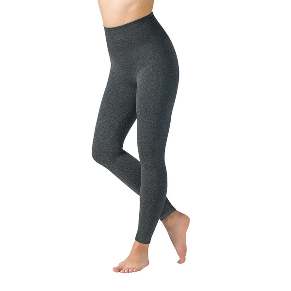 High-Waisted Fleece-Lined Marled Leggings (2-Pack) product image