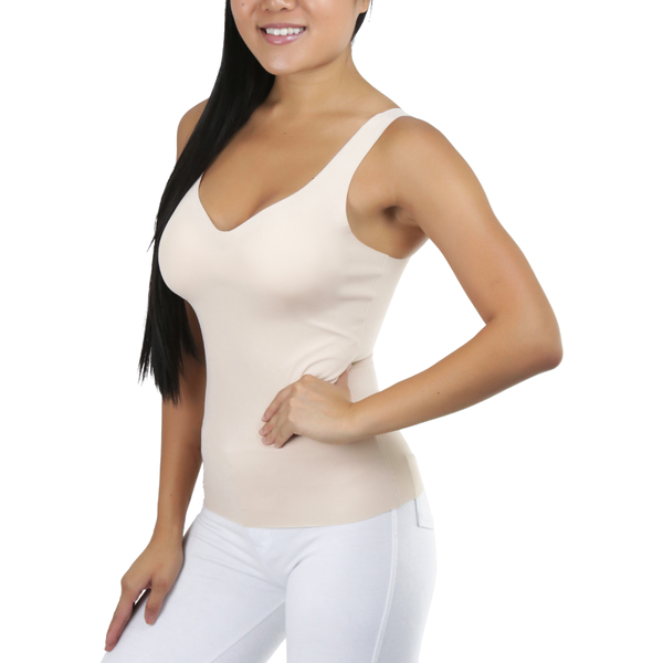 White Women's Shapewear Camisoles