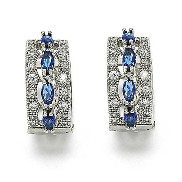 Lab-Created Sparkling Gemstone Earrings product image