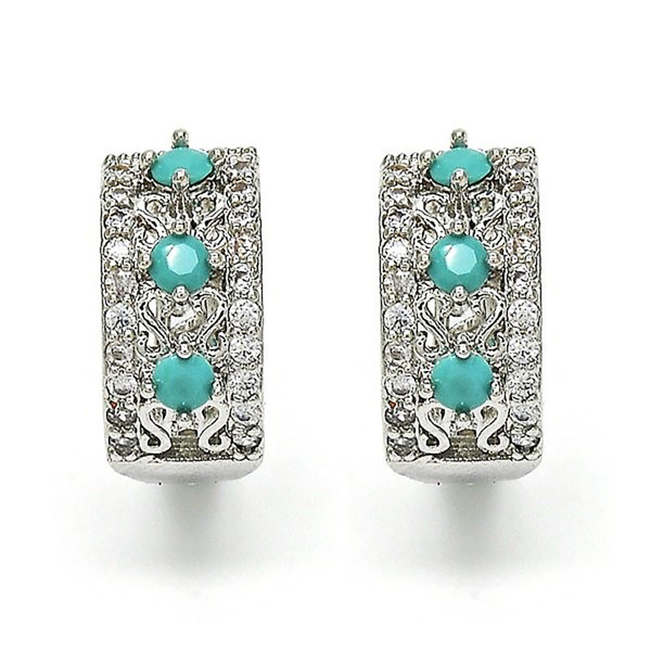 Lab-Created Sparkling Gemstone Earrings product image