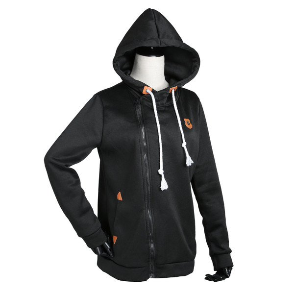 Women's Full Zip-up Brushed Inner Hoodie product image
