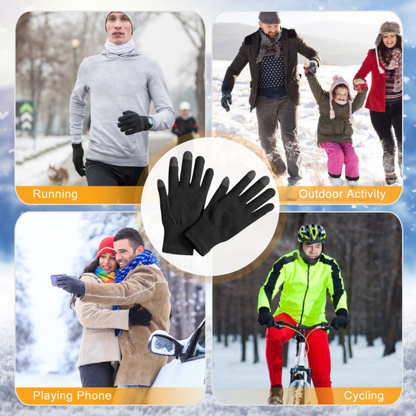 N'POLAR Unisex Winter Touchscreen Gloves  product image