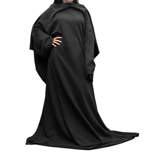 Wearable Fleece Blanket with Sleeves product image