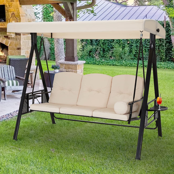 Outdoor Canopy Porch Swing (2- or 3-Seat) product image