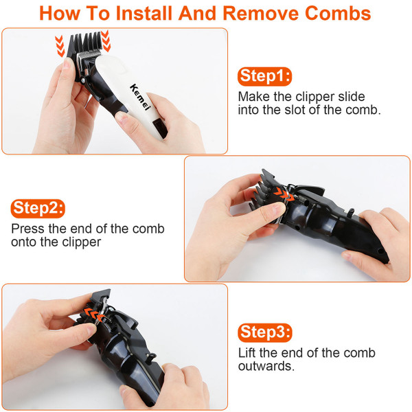 Kemei® Rechargeable Hair Clipper product image