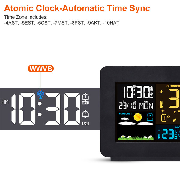 Projection Alarm Clock Radio product image