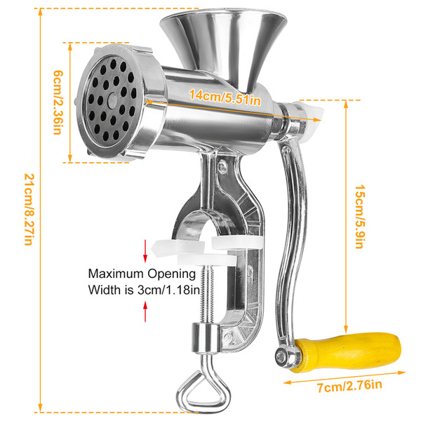 Hand-Operated Meat Grinder product image