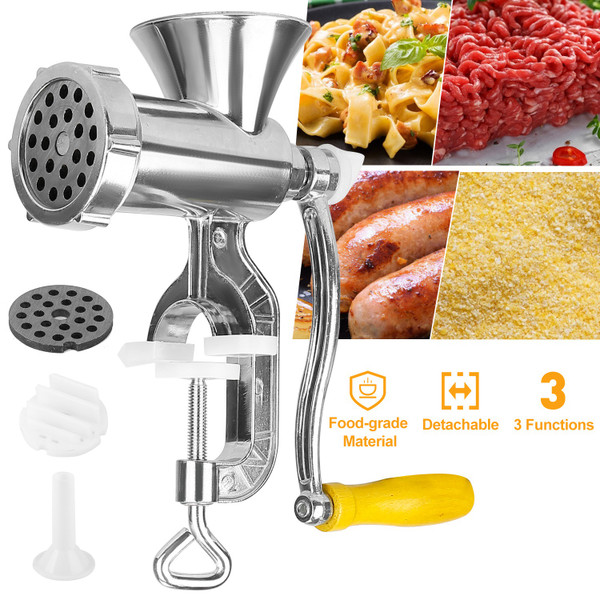 Hand-Operated Meat Grinder product image