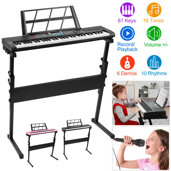 Kids' Electronic Keyboard with Stand product image