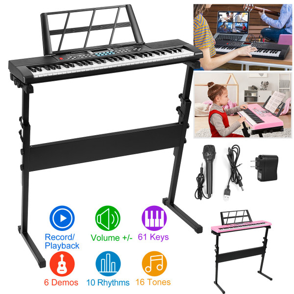 Kids' Electronic Keyboard with Stand product image