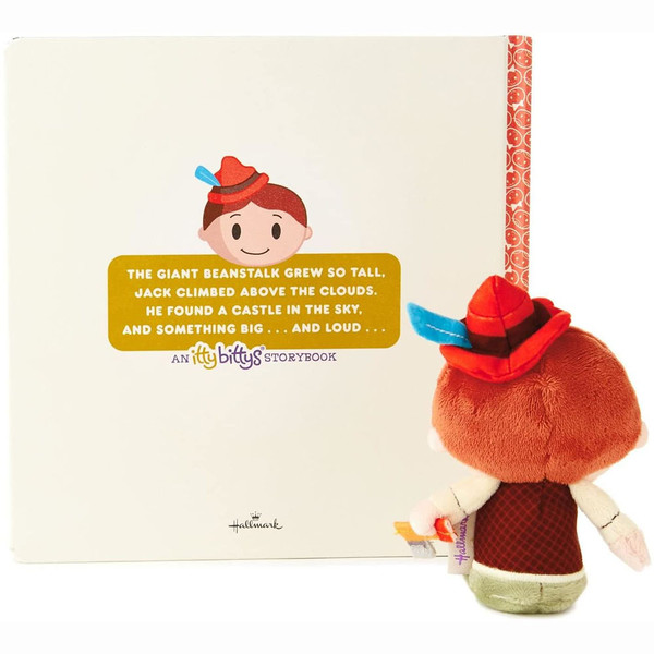 Hallmark itty bittys® Jack and the Beanstalk Stuffed Toy and Storybook Set product image