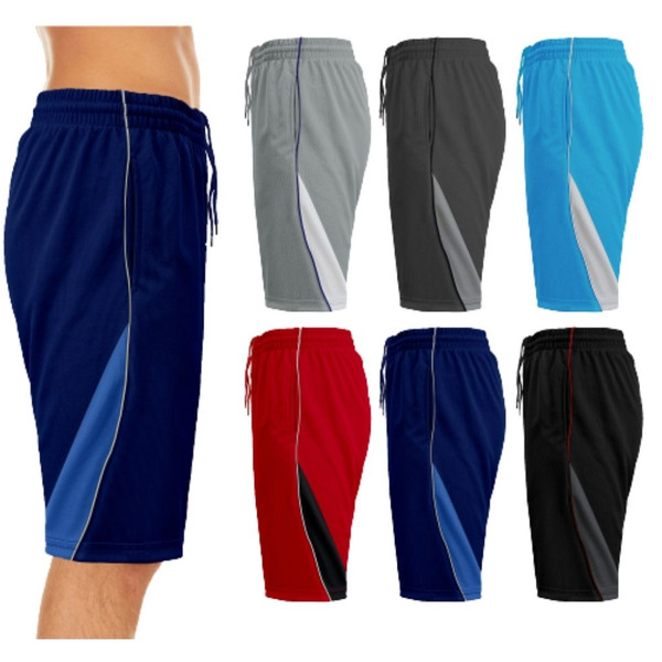 Men's Active Performance Moisture-Wicking Mesh Shorts (5-Pack) product image