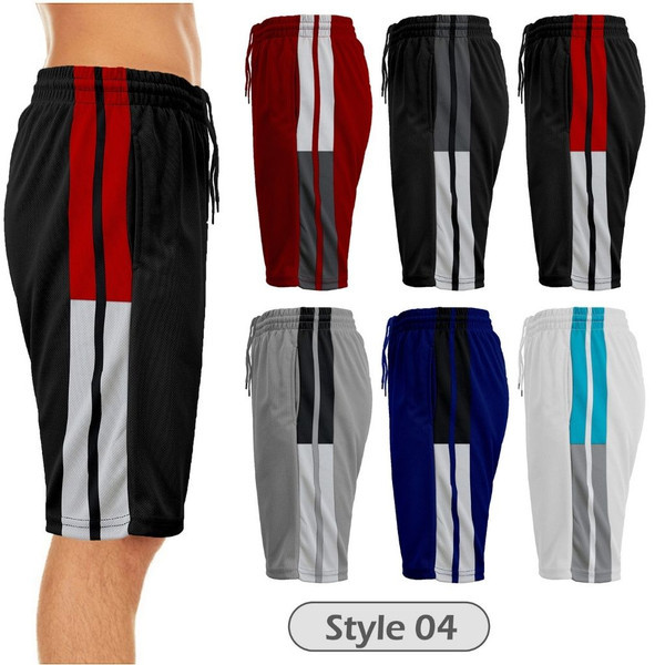 Men's Active Performance Moisture-Wicking Mesh Shorts (5-Pack) product image