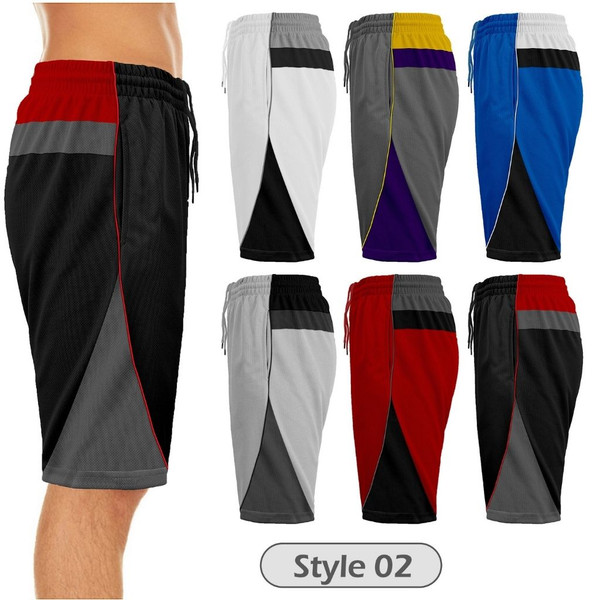 Men's Active Performance Moisture-Wicking Mesh Shorts (5-Pack) product image