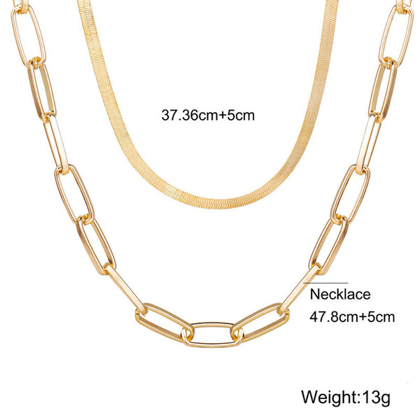 2-Piece Layer 18K-Gold-Plated Necklaces product image