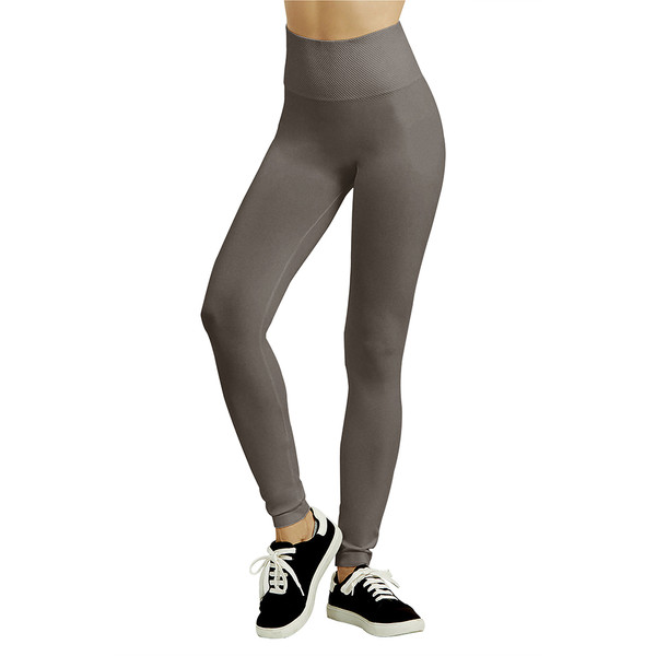 Women's Textured Fleece-Lined High-Waist Workout Yoga Pants Leggings (4-Pack) product image