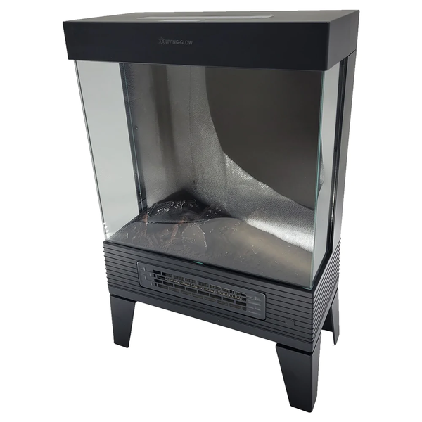 Living-Glow™ 1500W 4D Infrared Stove Fireplace with Remote product image