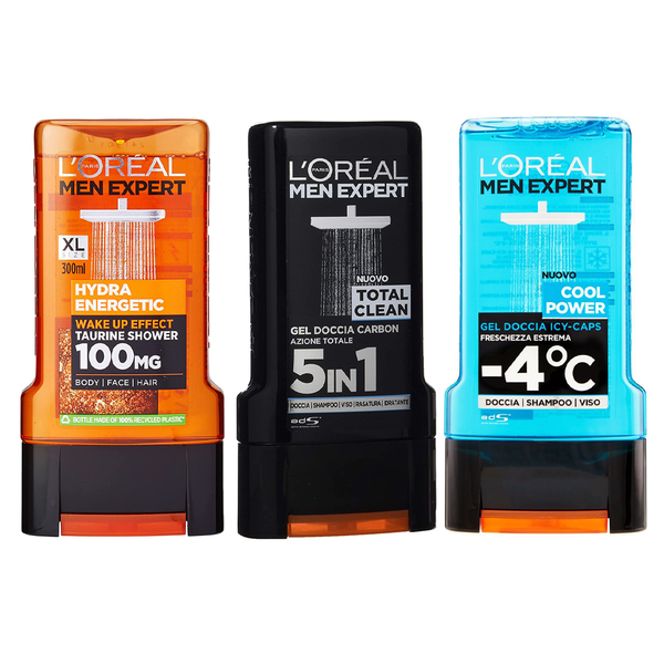 L'oreal Paris® Men's Expert Shower Gel, 300ml (6-Pack) product image