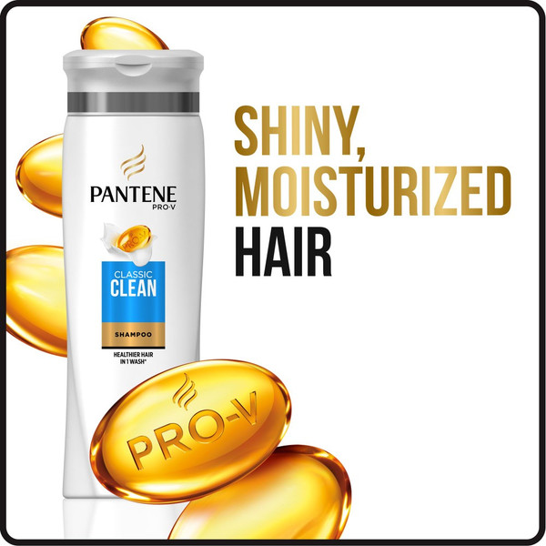 Pantene® Pro-V Classic Clean Shampoo, 12.6 fl. oz. (6 -Pack) product image