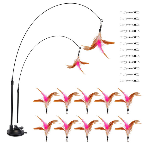 Cat Feather Wand Toy product image