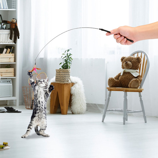 Cat Feather Wand Toy product image