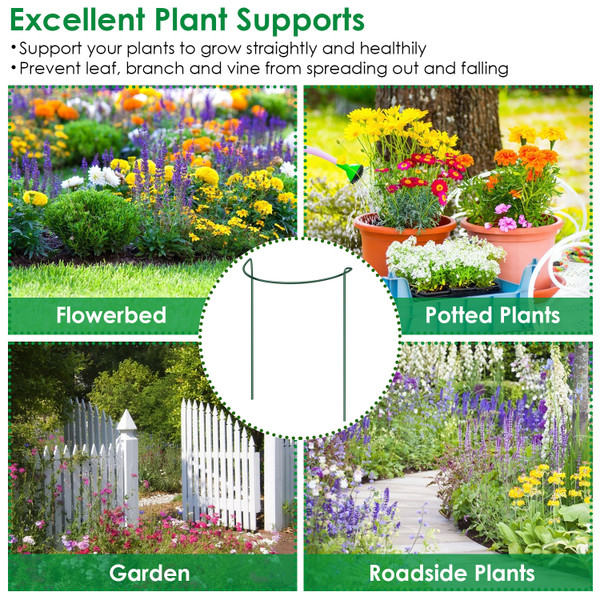 8-Piece Garden Plant Support Stake product image