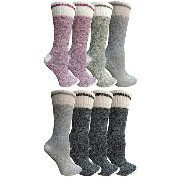 Women’s Thermal Moisture-Wicking Tube Socks (8-Pairs) product image