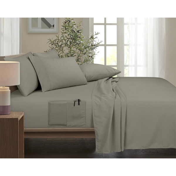 Bamboo Comfort 6-Piece Smart Sheet Set with Side Pocket product image