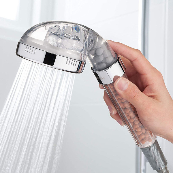 Nuvita™ Handheld Bead Shower Head with Rainfall, Jet, Massage Modes product image